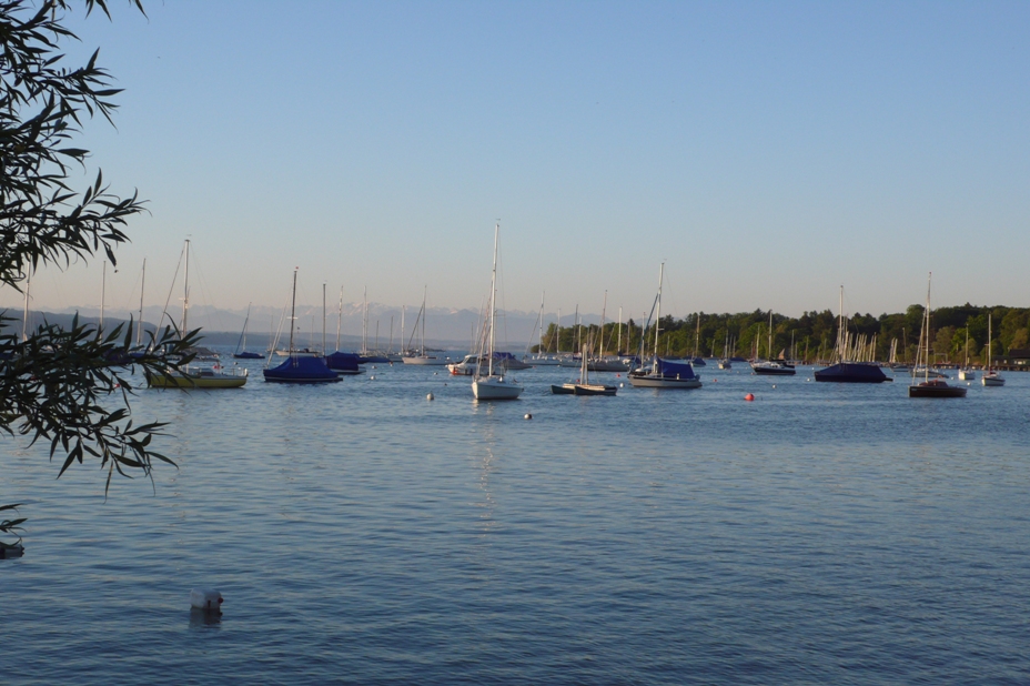 Utting am Ammersee im Sommer Utting am Ammersee im Sommer