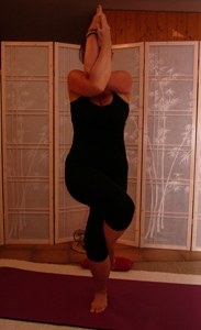 garudhasana - adler