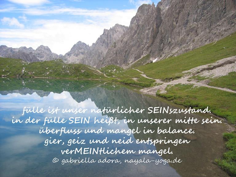 fülle - balance